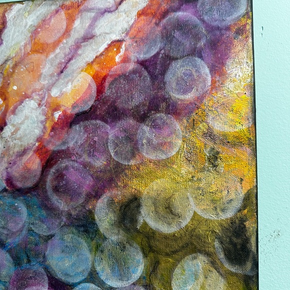 Abstract Multicolor Canvas Art - Picture 11 of 16